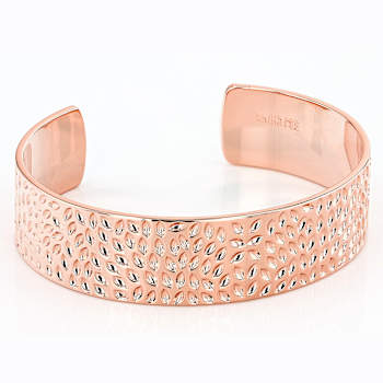 Textured Copper Cuff Bracelet