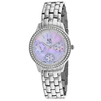 Roberto Bianci Women's Valentini Pink Dial, Stainless Steel Watch