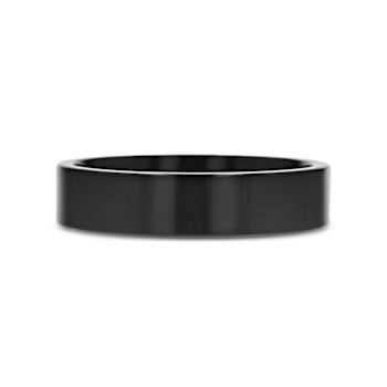 MORPHEUS Flat Black Tungsten Ring 4mm