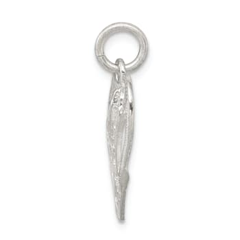 Sterling Silver Mom in Heart Pendant