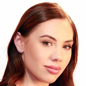 White Cubic Zirconia 14k White Gold Single Stud With Velvet Gift Box 0.50ctw