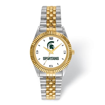 LogoArt Michigan State University Pro Two-tone Gents Watch