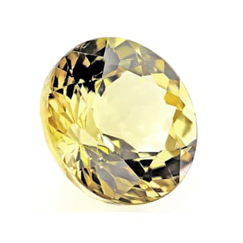 Yellow Zoisite 7mm Round 1.34ct