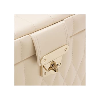 Caroline Medium Jewelry Box Ivory By Wolf