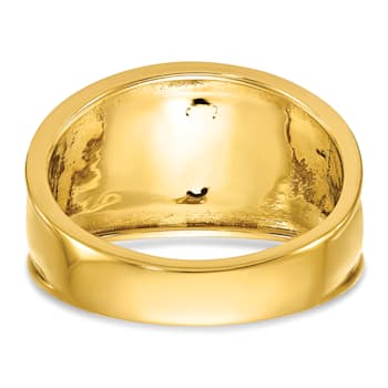 10K Two-tone Yellow and White Gold Men's Enameled and Diamond 32nd
Scottish Rite Masonic Ring