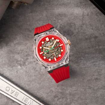 Dominatore Del Mare Ravello Red Dial White Bezel Red Stainless Steel
Band Automatic Watch