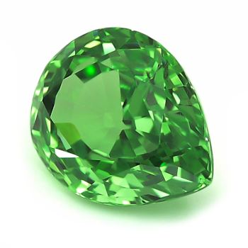Tsavorite 10.2x8.2mm Pear Shape 3.60ct