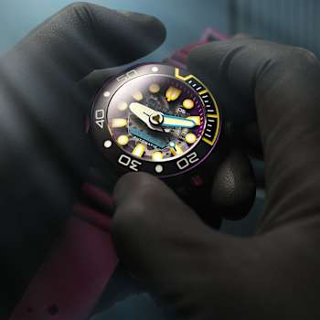 Nubeo Ventana Skeleton Automatic Purple Dial Purple Stainless Steel Band
Limited Edition Watch