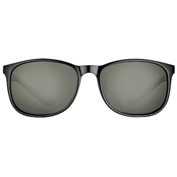 Flying Fisherman Una Polarized Sunglasses Black Frame/Smoke Lens