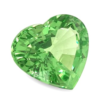 Tsavorite 9.4x8.2mm Heart Shape 2.68ct
