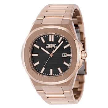 Invicta Speedway 41mm Brown Dial Stainless Steel Band Quartz Watch