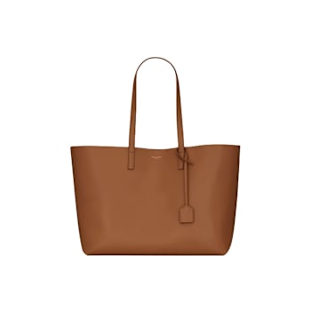Yves Saint Laurent East-West Shopping Tote in Brick