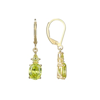 Gold over silver earrings hotsell