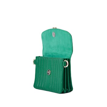 Mimi Green Mini Bag with Wristlet