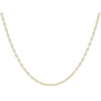 20 Inch Sun Link Chain Necklace in Solid 14K Yellow Gold