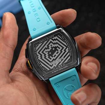 Nubeo Magellan Chronograph Space Invaders Blue Stainless Steel Band
Limited Edition Watch