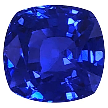 Sapphire Loose Gemstone 6.8x6.8mm Cushion 2.08ct