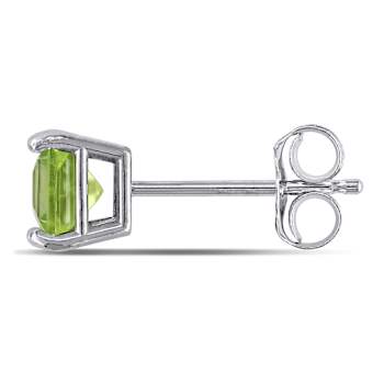 Peridot 14K White Gold Earrings 0.7ctw