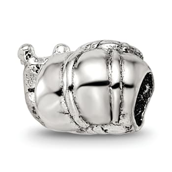 Sterling Silver Snail Bead