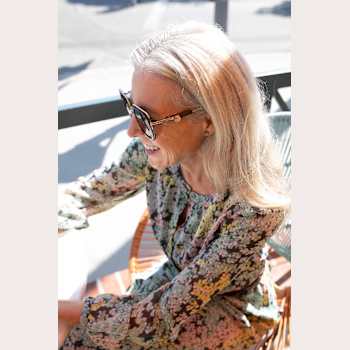 Altachè 14K Rose Gold Over Stainless Steel Rose Eyewear Charm