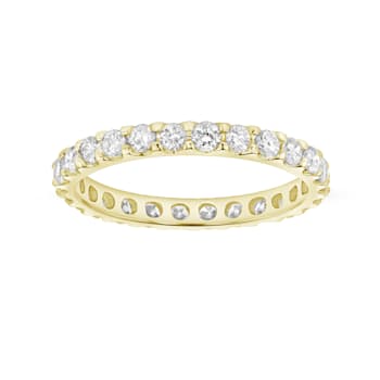 1.00ctw Diamond All Around Eternity Band 14k Yellow Gold