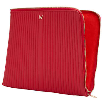 Mimi Red Laptop Zip + Handle