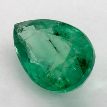 Zambian Emerald 9.98x6.52mm Pear Shape 1.73ct