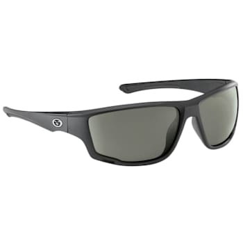 Flying Fisherman Solstice Polarized Sunglasses Matte Black Frame/Smoke Lens