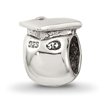 Sterling Silver Happy Graduate Bead