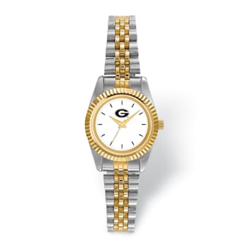 LogoArt University of Georgia Pro Two-tone Ladies Watch