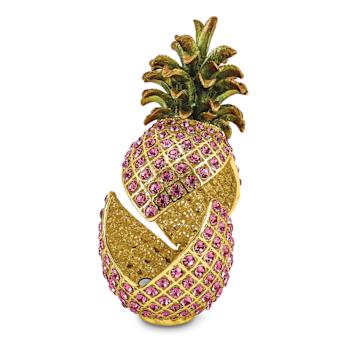 FRIENDSHIP & HOSPITALITY Pink Pineapple Trinket Box