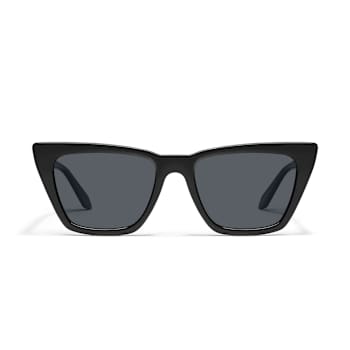 Quay Call the Shots Black Cat Eye Frame / Smoke Lenses Sunglasses