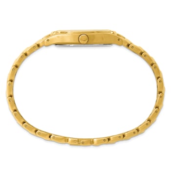 Mens Charles Hubert Gold-finish White Dial Watch