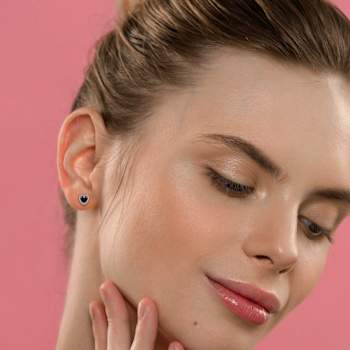 Sapphire and Diamond 14K White Gold Earrings 1.6ctw