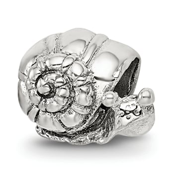 Sterling Silver Snail Bead