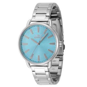 Invicta Wildflower 38mm Light Blue Dial Stainless Steel Quartz Watch