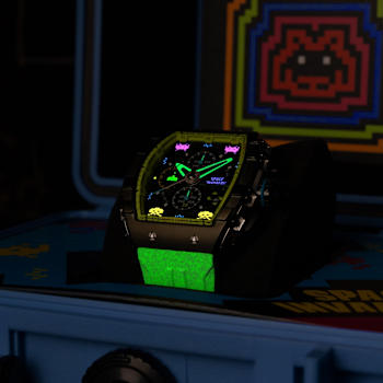 Nubeo Magellan Chronograph Space Invaders Green Stainless Steel Band
Limited Edition Watch