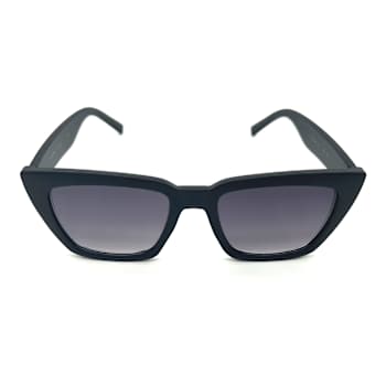 Kendall + Kylie Black Matte Frame/ Gray Gradient Lenses Sunglasses