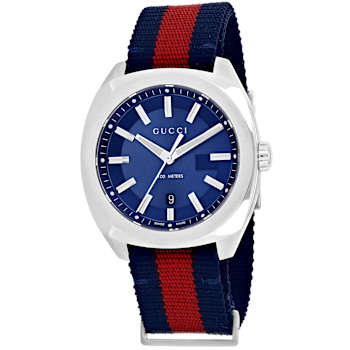 Gucci Men's GG2570 Nylon Strap Watch