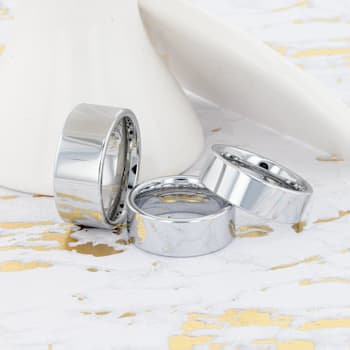 SPARTAN Flat Tungsten Ring 8mm