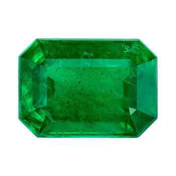 Zambian Emerald 7.1x5mm Emerald Cut 0.92ct