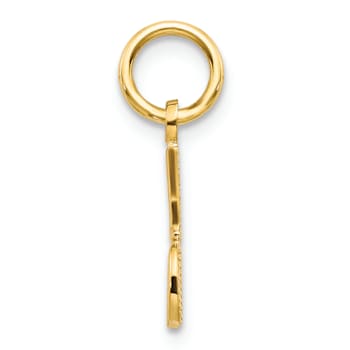 14K Yellow Gold #1 DAD Charm