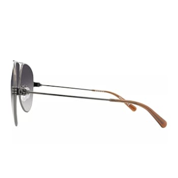 Gucci Ruthenium Frame / Gray Lens Sunglasses