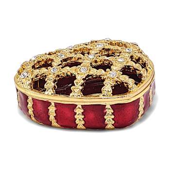 PEEK-A-BOO Decorative Heart Trinket Box