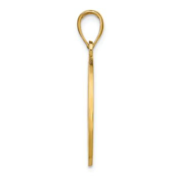 14k Yellow Gold NAPLES Dolphins Pendant