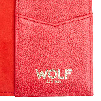 Mimi Red Passport Sleeve