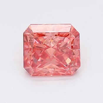 1.06ct Deep Pink Cushion Lab-Grown Diamond SI2 Clarity IGI Certified