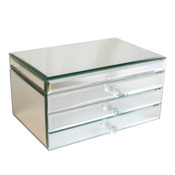 Mele and Co Maxine Mirrored Jewelry Box