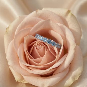 Lab Created Alexandrite Stackable Band Ring In Sterling Silver