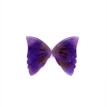 Amethyst Butterfly 25.8x16.6mm 17.78ctw